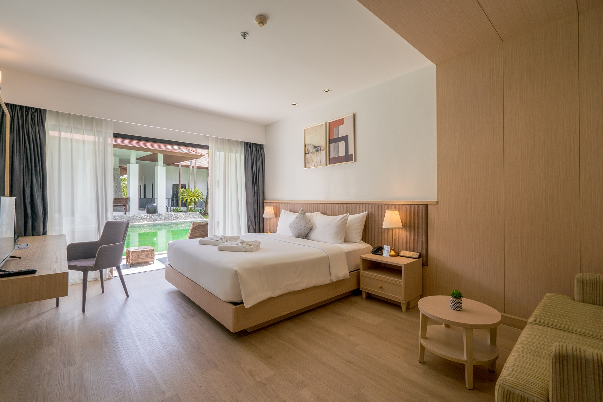 Deluxe Pool Access Room at Mai Khao Beach Resort in Phuket